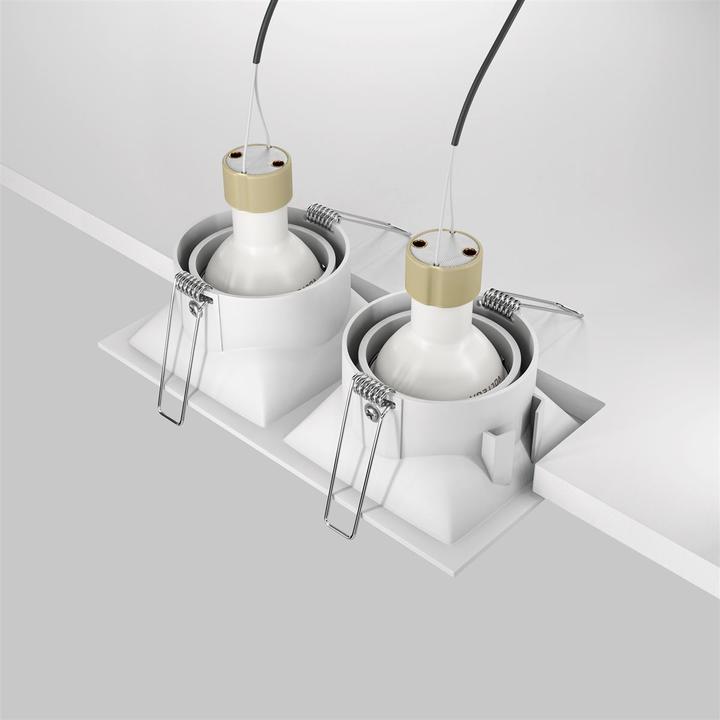 Actual product image Maytoni Dot downlight, recessed light 2x GU10 White (GU10)