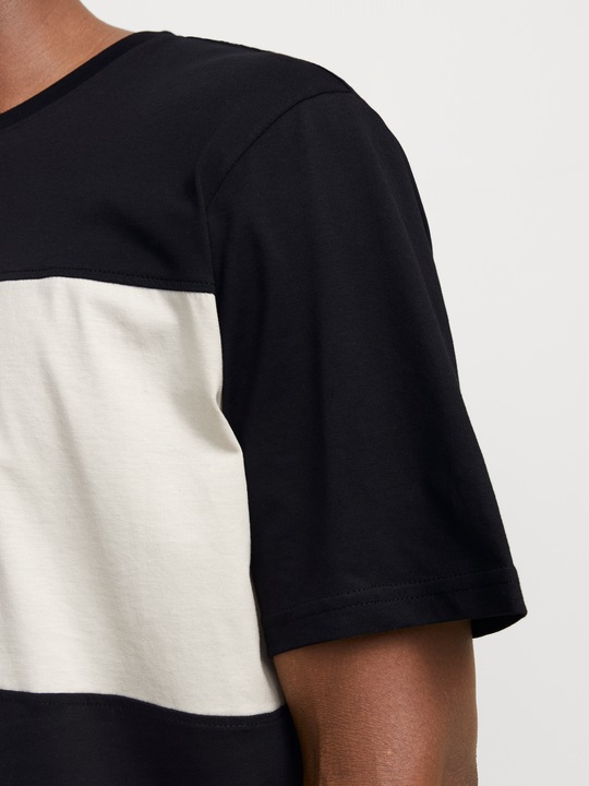Actual product image Jack & Jones Jorvesterbro Block Tee Ss Crew Styd Aw24 (M)