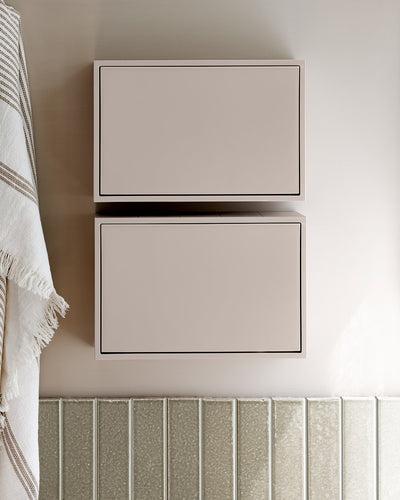 Produktbild ReCollector Small Wall storage / Bathroom bin - Silver Cloud grey
