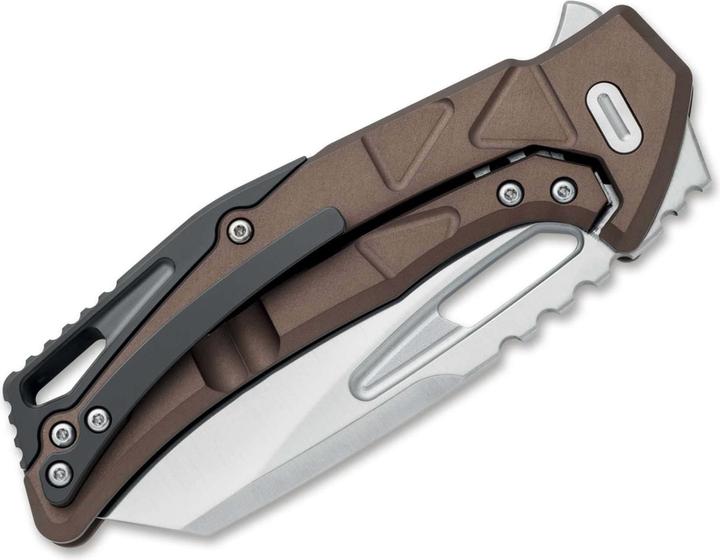Immagine prodotto Fox Knives Kronos Alluminio Anodizzato Marrone (9 cm)