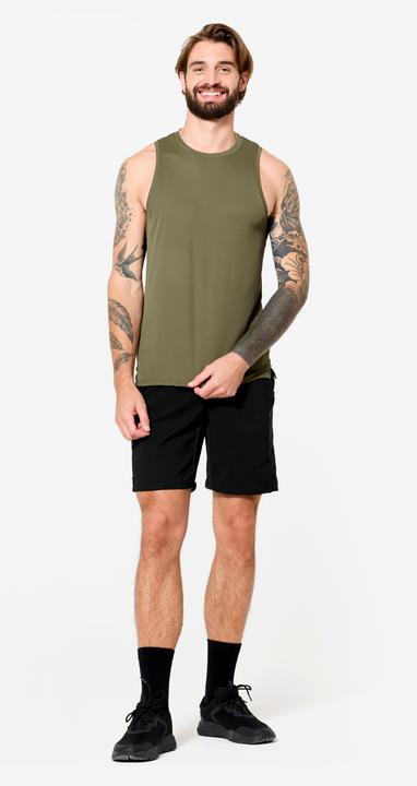 Produktbild Domyos Tank Top Herren atmungsaktiv - khaki (L)