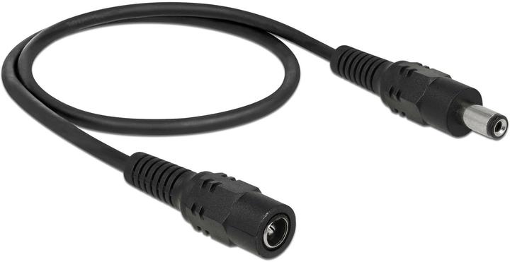 Produktbild Delock 5.5/2.1 DC Stromkabel Verlängerung, 50cm (0.50 m)