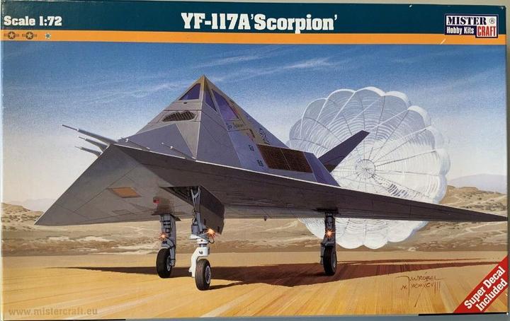 Actual product image MeisterCraft YF-117A Scorpion