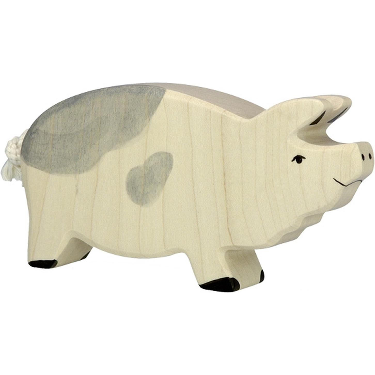 Holztiger Eber, gefleckt