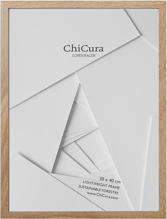 Actual product image ChiCura Wooden Frame - Glass (30 x 40 cm)