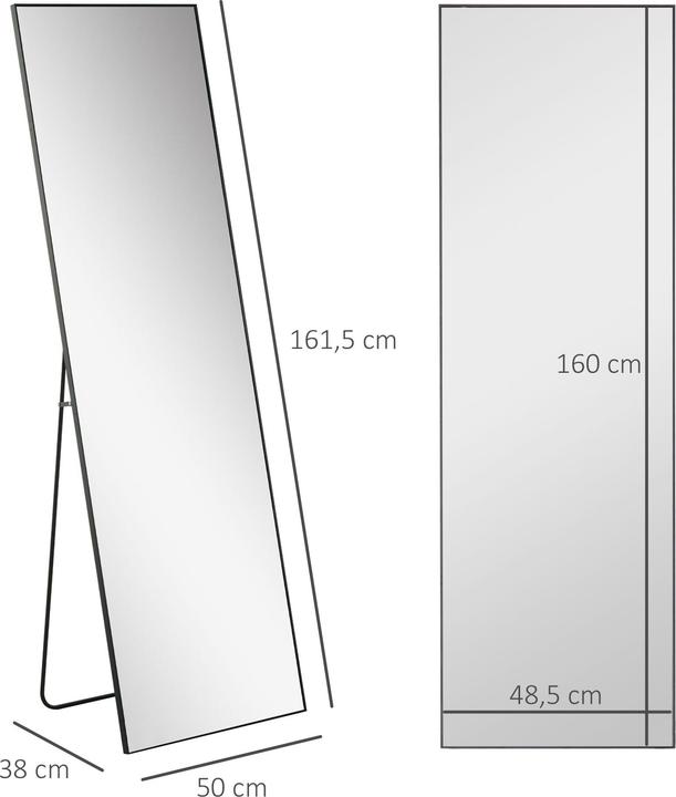 Actual product image Swisshandel24 Standing mirror (50 x 2 x 161.5 cm)
