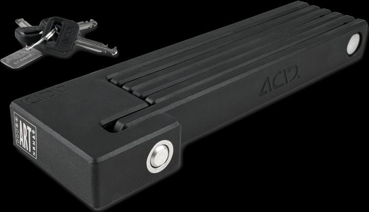 ACID - Serrure pieghevoile RIGID 90, noir (90 cm)