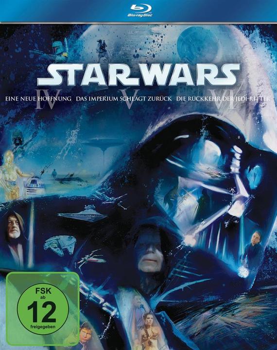 Star Wars Trilogie 4 6 (Blu-ray, 1977, Deutsch, Englisch)