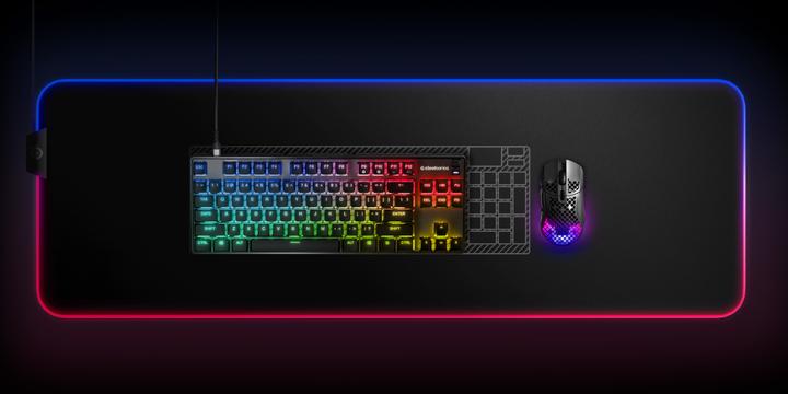 Produktbild SteelSeries Apex 9 TKL (US, Kabelgebunden)