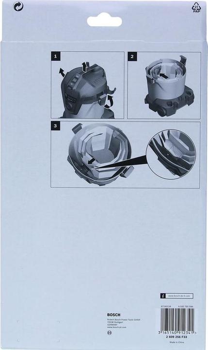 Produktbild Bosch Zubehör Papierstaubbeutel