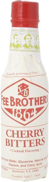 Fee Brothers Cherry Bitters (4.80 %, USA, 1 x 15 cl, Bitter)