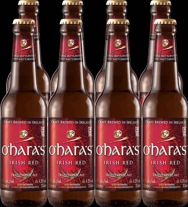 Carlow O’ Hara’s Irish RED Ale / (24 x 33 cl)