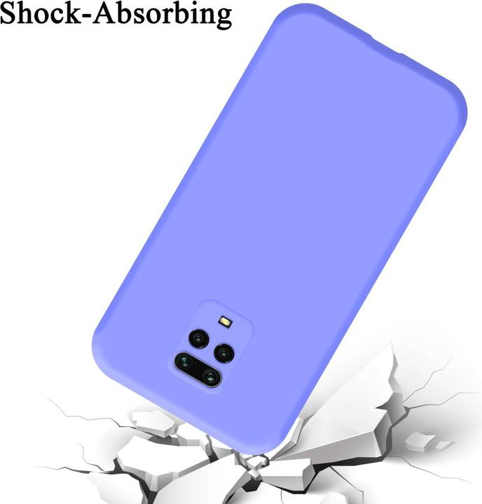 Actual product image Cadorabo Coque pour Xiaomi RedMi NOTE 9 PRO / NOTE 9S TPU Liquid Silicone Case (Xiaomi Redmi Note 9 Pro, Xiaomi Redmi Note 9S)