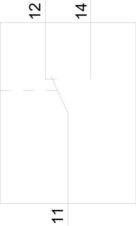Produktbild Siemens Transverse Auxiliary Switch 1CO