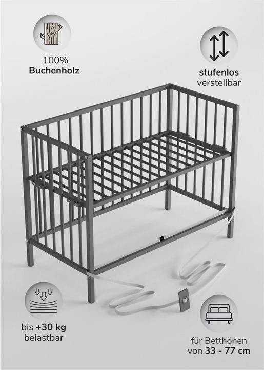 Image du produit Sämann Beistellbett Dreamy (60 x 120 cm)