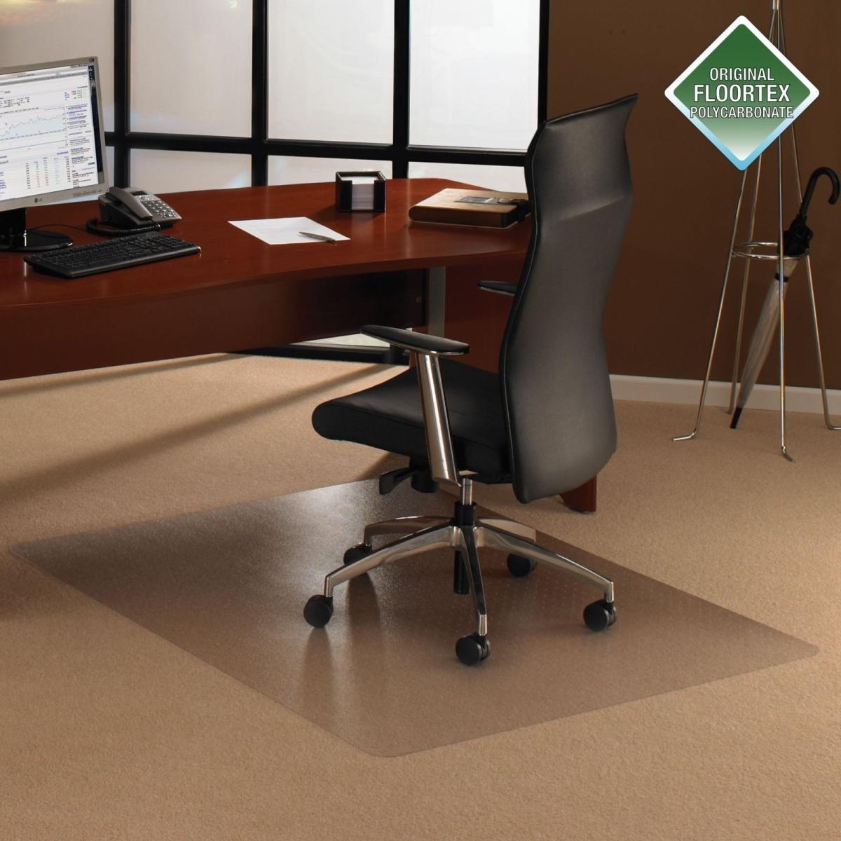 Cleartex, Bodenschutzmatte, Bodenschutzmatte 120x134cm ultimat transparent für weiche Böden (120 x 134 cm)