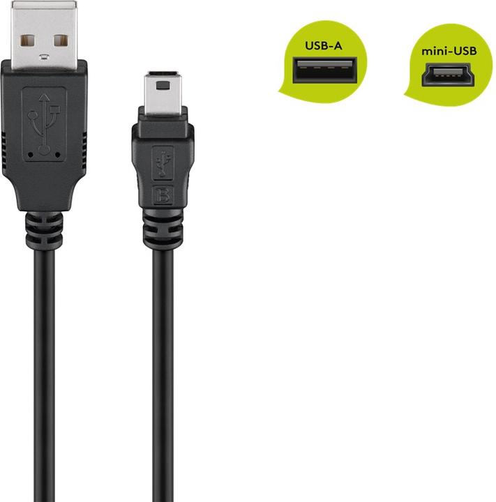 Produktbild Goobay USB-Kabel (1 m, USB 2.0)