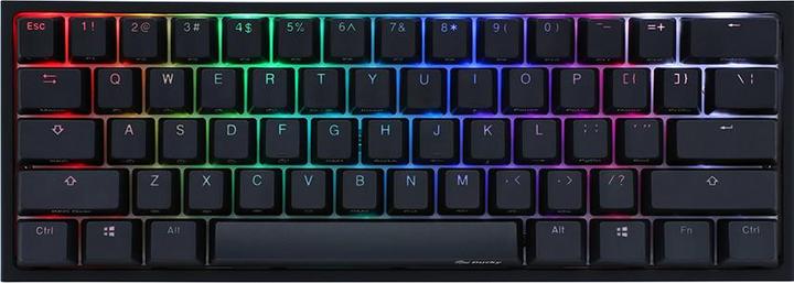 Actual product image Ducky ONE 2 Pro Mini Gaming Keyboard, RGB LED - Gateron Yellow (US) (USA, Cable)