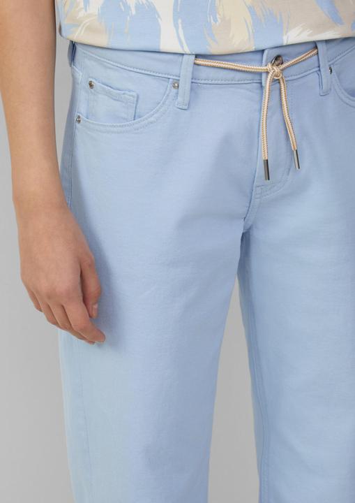 Produktbild S.Oliver Jeans-Hose Cropped-Jeans Karolin / Regular Fit / Mid Rise / Straight Leg / offener Saum (44)