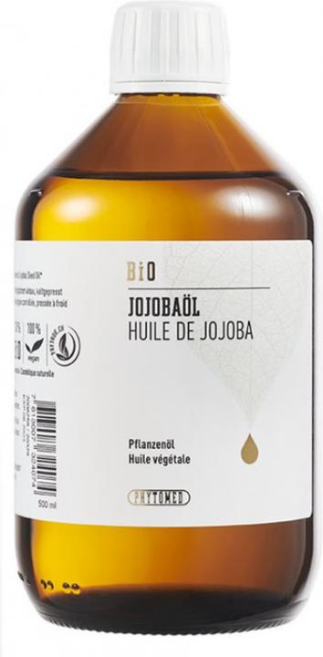 Actual product image Phytomed Jojoba oil organic (Body oil, 500 ml)