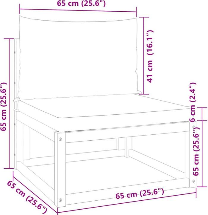 Produktbild vidaXL Leilani