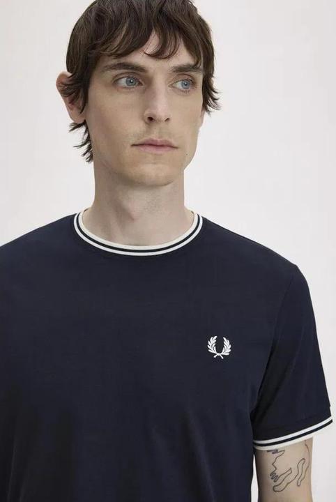 Actual product image Fred Perry Twin Tipped T-Shirt Crew Neck (XL)