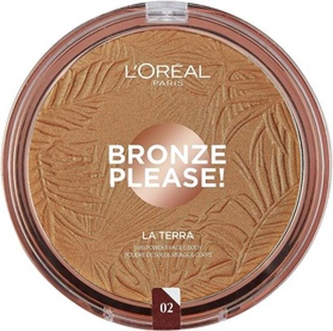 Actual product image L'Oréal Paris L'Oreal Glam Bronze Terra 02 Makeup (02 Make-up, Bronzer)
