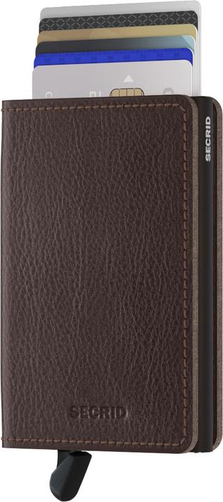 Actual product image Secrid Slimwallet Vegetable Tanned Espresso-Brown