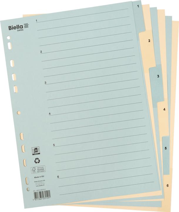 Immagine prodotto Biella Registrati Cartone