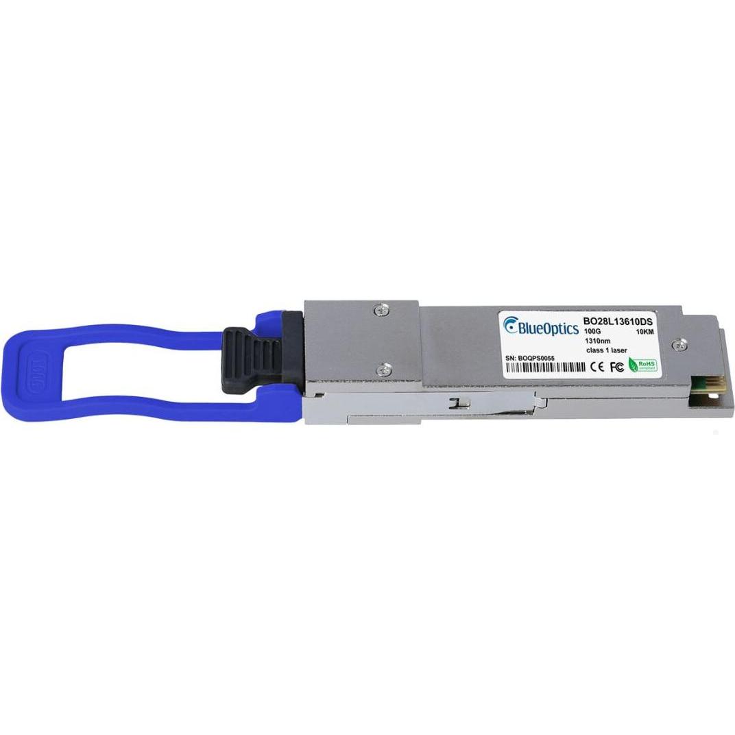 BlueOptics Cisco QSFP-100G-LR-S kompatibler QSFP28 BO28L13610DS, Transceiver, Silber