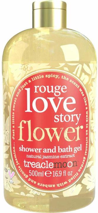 Immagine prodotto Treaclemoon Rouge Love Story Gel doccia e bagno 500ml con fragranza naturale di gelsomino (500 ml)