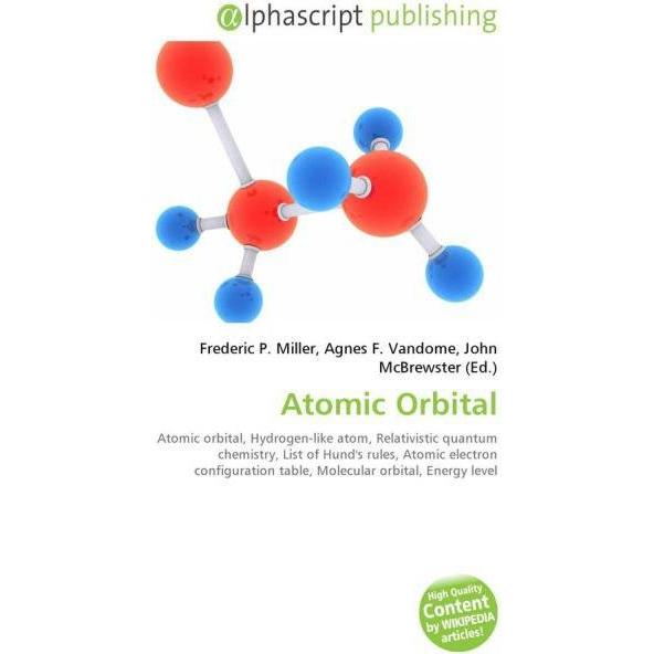 Atomic Orbital, Fachbücher von Agnes F. Vandome, Frederic P. Miller, John McBrewster