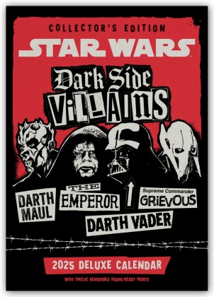 Produktbild Star Wars A3-Deluxe Kalender 2025 - Collectors Edition Wandkalender (A3, Harter Einband, Deutsch)
