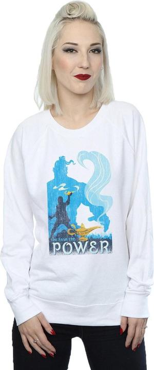 Actual product image Disney Womens/Ladies Aladdin Movie Unleash The Power Sweatshirt (S)