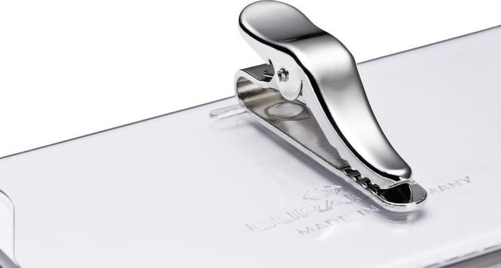 Immagine prodotto Durable Distintivi di nome in lamina dura con clip in coccodrillo