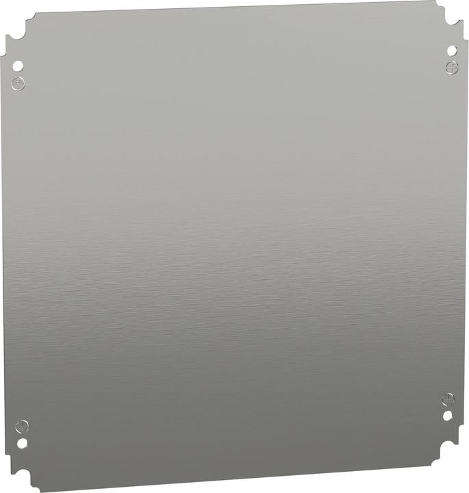 Schneider Electric Full mounting plate 400x400mm galvanised NSYMM44 (Terminal strips)