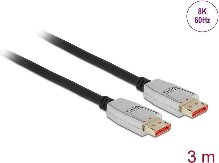 Image du produit Delock Câble DisplayPort 8K 60 Hz 3 m (3 m)