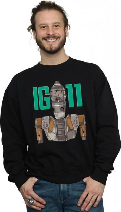 Image du produit Star Wars - Sweat THE MANDALORIAN IG-11 BOUNTY HUNTER - Homme (XL)