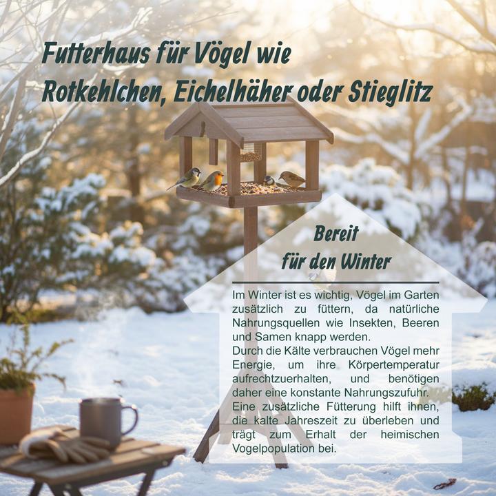 Produktbild Relaxdays Vogelfutterhaus