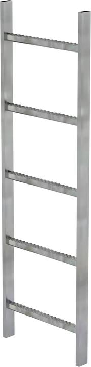 Image du produit Munk Echelle de cuvette Acier galvanisé à chaud 400mm Largeur utile 5 échelons (140 cm)