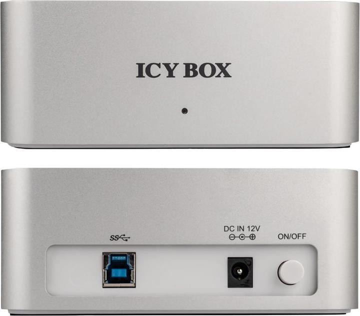 Produktbild Icy Box IB-111StU3-Wh USB 3.0 Dockingstation für 2,5"/3,5" (2.5", 3.5")