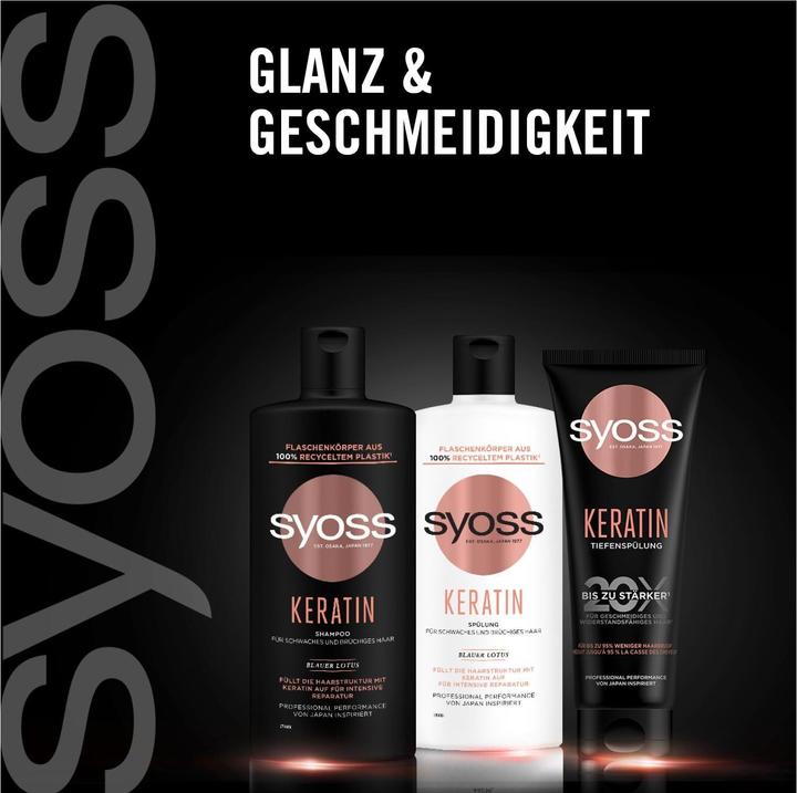 Image du produit Syoss Rinçage en profondeur à la kératine (250 ml)