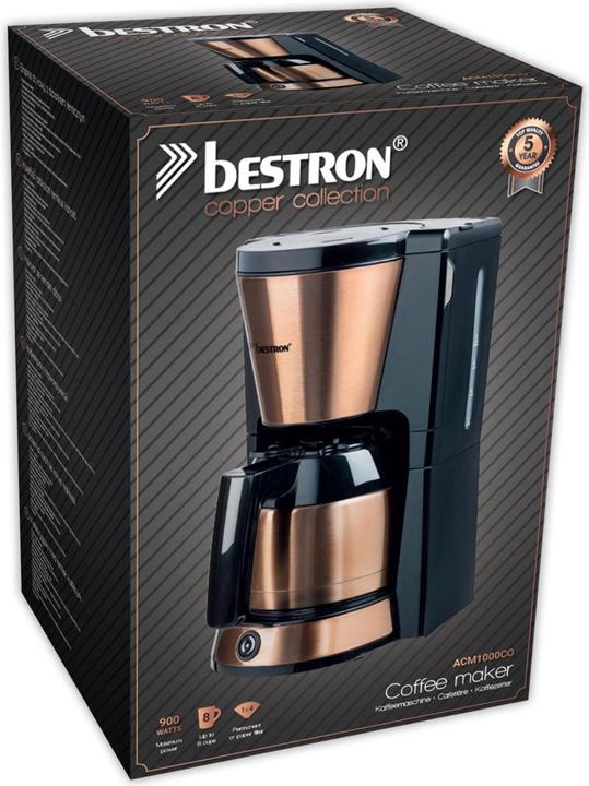 Produktbild Bestron Kaffeemaschine mit thermokanne