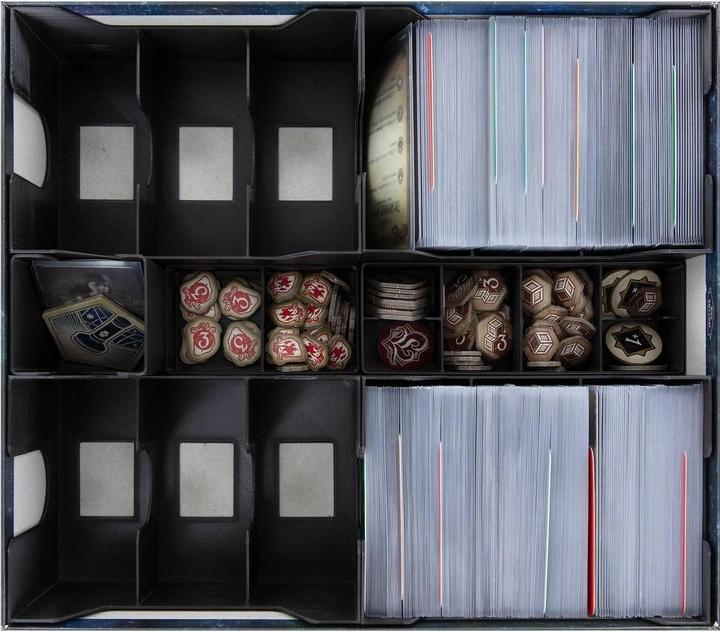 Actual product image Feldherr ORG156 - Organiser for Arkham Horror: The Card Game - Revised Edition Basic Game Box (Plastic)