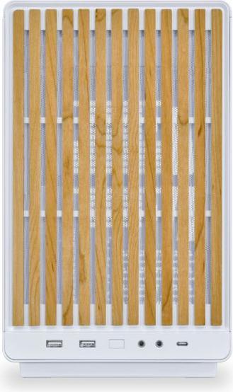 Immagine prodotto Lian-Li DAN Cases A3-mATX Wood Edition PC-Gehäuse, Micro-ATX - Buche, weiss (mATX, Mini-ITX)