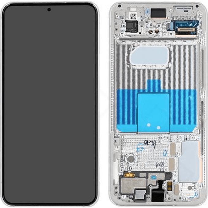 Samsung Galaxy S22 LCD Display Phantom White (Display, Samsung Galaxy S22), Mobilgerät Ersatzteile, 