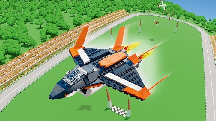 Produktbild LEGO Überschalljet (31126, LEGO Creator 3-in-1)