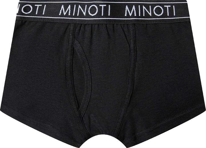 Actual product image Minoti Boys Plain Elasticated Waist Boxer Shorts (110, Single pack)