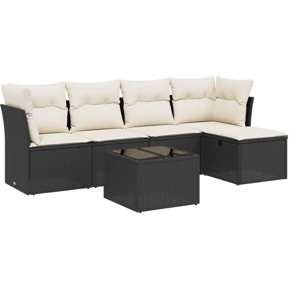 VidaXL, Gartenlounge, 10-tlg. Garten-Lounge-Set mit Kissen