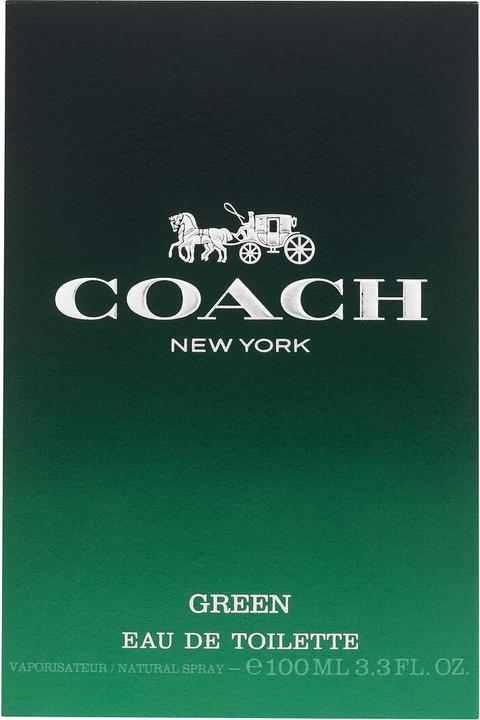Actual product image Coach Green EDT 100ml (Eau de toilette, 100 ml)